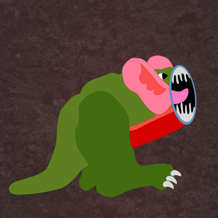 Ilustracion Monstruo Yellow Submarine movie